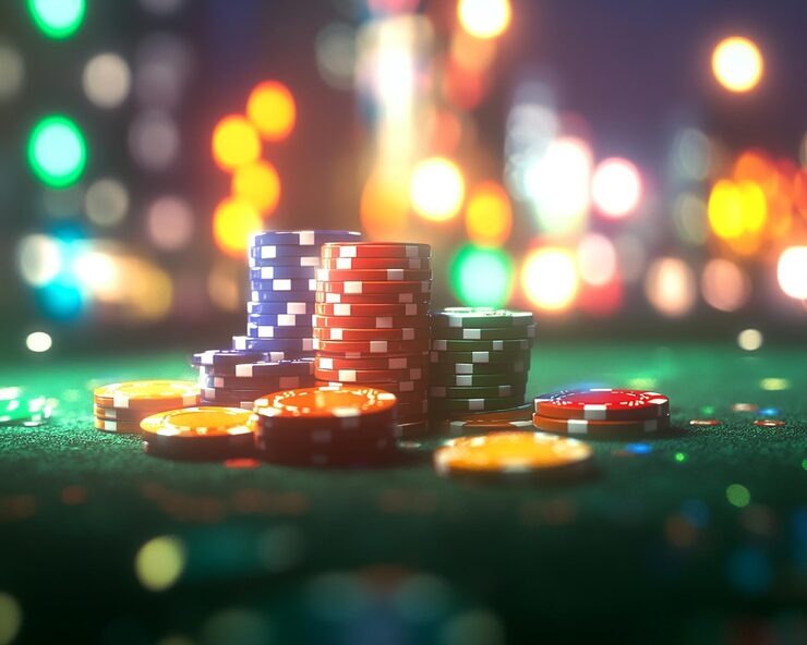 Prize table display showing outcomes and payouts on bet slot